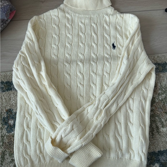 Ralph Lauren Sweaters - Ralph Lauren Ivory Turtleneck Sweater for Women